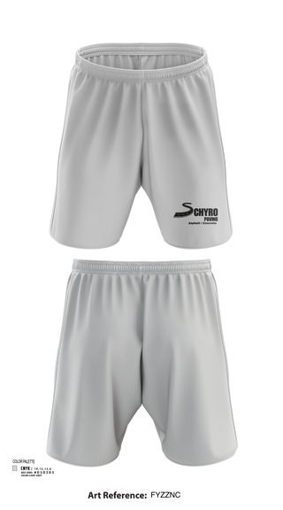Athletic Shorts With Pockets, Schyro paving, , Teamtime, Team time, sublimation, custom sports apparel, team uniforms, spirit wear, spiritwear, sports uniforms, custom shirts, team store, custom team store, fundraiser sports, apparel fundraiser