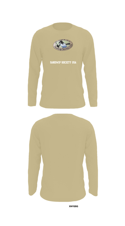 Sandwip society USA 25979511 Long Sleeve Performance Shirt - 41