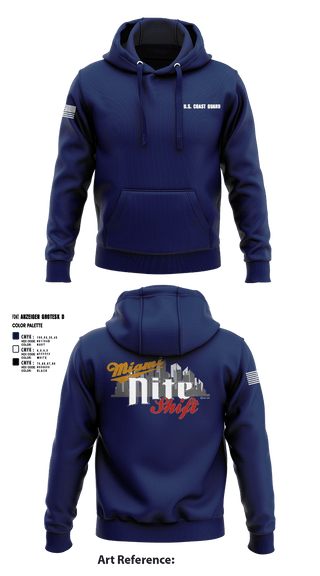 Hoodie, Air Station Miami, Coast Guard, Teamtime, Team time, sublimation, custom sports apparel, team uniforms, spirit wear, spiritwear, sports uniforms, custom shirts, team store, custom team store, fundraiser sports, apparel fundraiser
