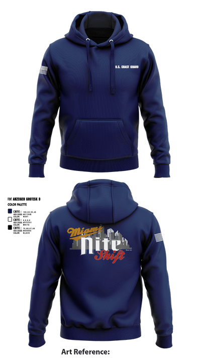 Air Station Miami 95646017 Hoodie - 4