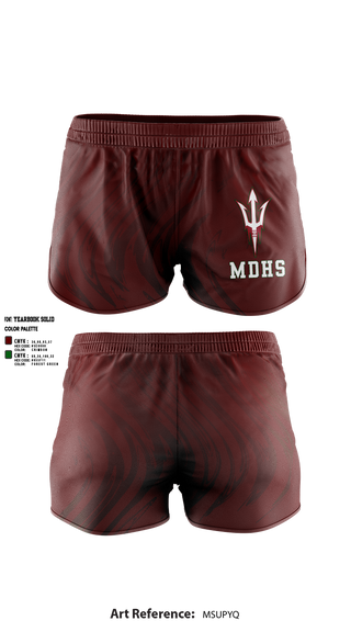 Womens Shorts, Mount Diablo High School Swimming, Swimming, Teamtime, Team time, sublimation, custom sports apparel, team uniforms, spirit wear, spiritwear, sports uniforms, custom shirts, team store, custom team store, fundraiser sports, apparel fundraiser