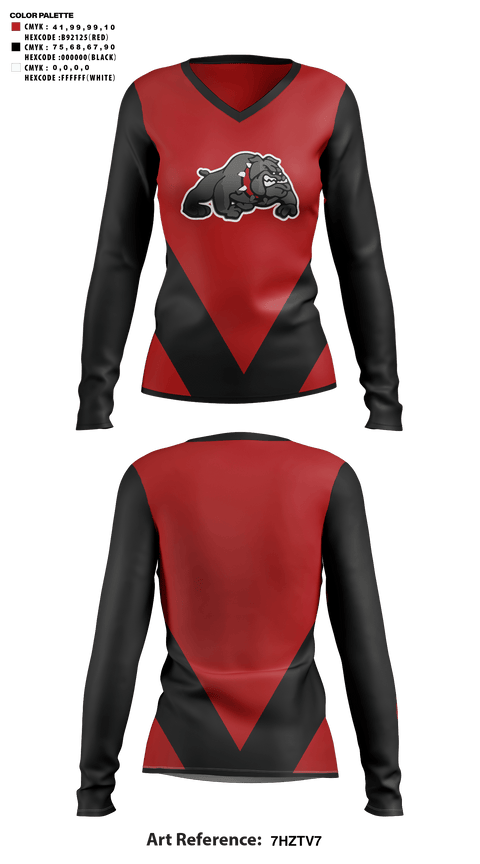 Womens Long Sleeve Vneck Shirt, Bucklin R-2 High School Cheer, Cheer, Teamtime, Team time, sublimation, custom sports apparel, team uniforms, spirit wear, spiritwear, sports uniforms, custom shirts, team store, custom team store, fundraiser sports, apparel fundraiser