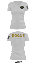 Rogue kitchens 88765272 Women's Short Sleeve V-neck Shirt - 19