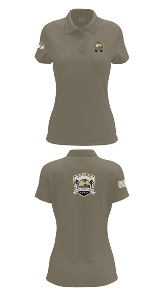 Womens Short Sleeve Performance Polo, Gold Ribbon Home Maintenance, , Teamtime, Team time, sublimation, custom sports apparel, team uniforms, spirit wear, spiritwear, sports uniforms, custom shirts, team store, custom team store, fundraiser sports, apparel fundraiser
