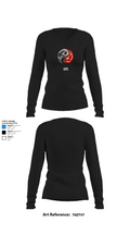 CFC 43838911 Women's Long Sleeve V-neck Shirt -1 34