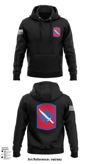 Hoodie, 39th Infantry Brigade, , Teamtime, Team time, sublimation, custom sports apparel, team uniforms, spirit wear, spiritwear, sports uniforms, custom shirts, team store, custom team store, fundraiser sports, apparel fundraiser