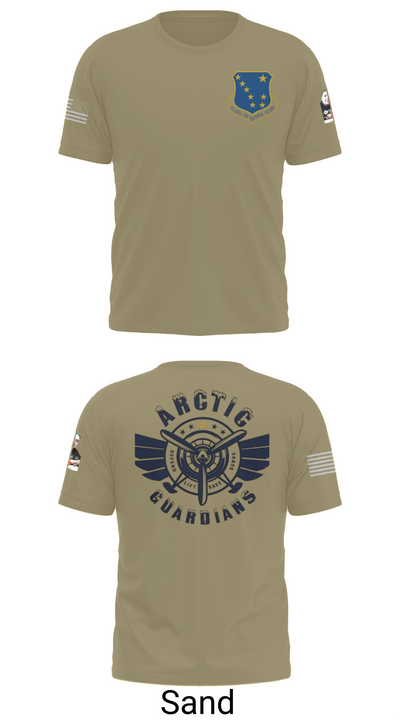 176th Medical Group 86455833 Old School Cotton Feel Shirt - 90