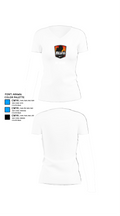 Mi Burn Women's Short Sleeve V-neck Shirt - 18
