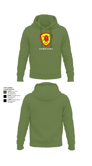 Hoodie, 10th Marine Regiment, Marines, Teamtime, Team time, sublimation, custom sports apparel, team uniforms, spirit wear, spiritwear, sports uniforms, custom shirts, team store, custom team store, fundraiser sports, apparel fundraiser