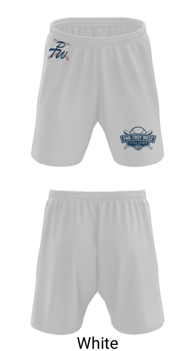 Par-Troy West Little League Baseball 82759828 Athletic Shorts With Pockets - 1