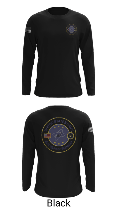 USS AMERICA LHA6 62231282 Long Sleeve Performance Shirt - 25
