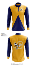 Walled Lake Central Gymnastics 93102684 Quarter Zip Jacket - 41