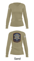 Criminal Investigation 3938601 Women's Long Sleeve V-neck Shirt - 92