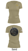 11th CYB 6124113 Women's Short Sleeve V-neck Shirt - 88