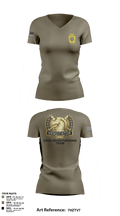 HCSO CNT 41668250 Women's Short Sleeve V-neck Shirt - 4