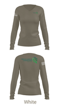 Moils Lawn and landscape 2540388 Women's Long Sleeve V-neck Shirt - 16