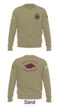 University of Arkansas Army ROTC - Razorback Battalion 15416563 Crew Neck Sweatshirt - 85