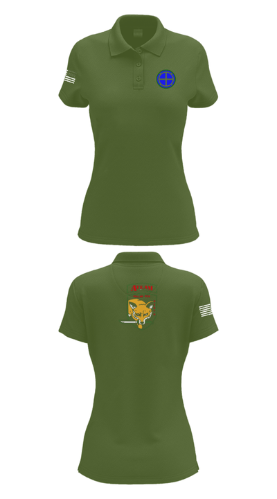 A co 935th ASB 3rd Platoon 87563624 Women's Short Sleeve Performance Polo  - 52