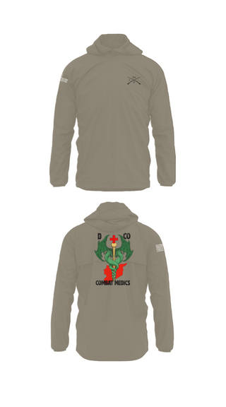 Windbreaker, D-co 1-114th, Army, Teamtime, Team time, sublimation, custom sports apparel, team uniforms, spirit wear, spiritwear, sports uniforms, custom shirts, team store, custom team store, fundraiser sports, apparel fundraiser