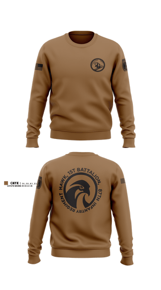 Crew Neck Sweatshirt, Diesel, 3-71CAV, Army, Teamtime, Team time, sublimation, custom sports apparel, team uniforms, spirit wear, spiritwear, sports uniforms, custom shirts, team store, custom team store, fundraiser sports, apparel fundraiser