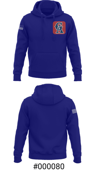 Hoodie, Glen Allen Youth Athletic Association Baseball, Baseball, Teamtime, Team time, sublimation, custom sports apparel, team uniforms, spirit wear, spiritwear, sports uniforms, custom shirts, team store, custom team store, fundraiser sports, apparel fundraiser