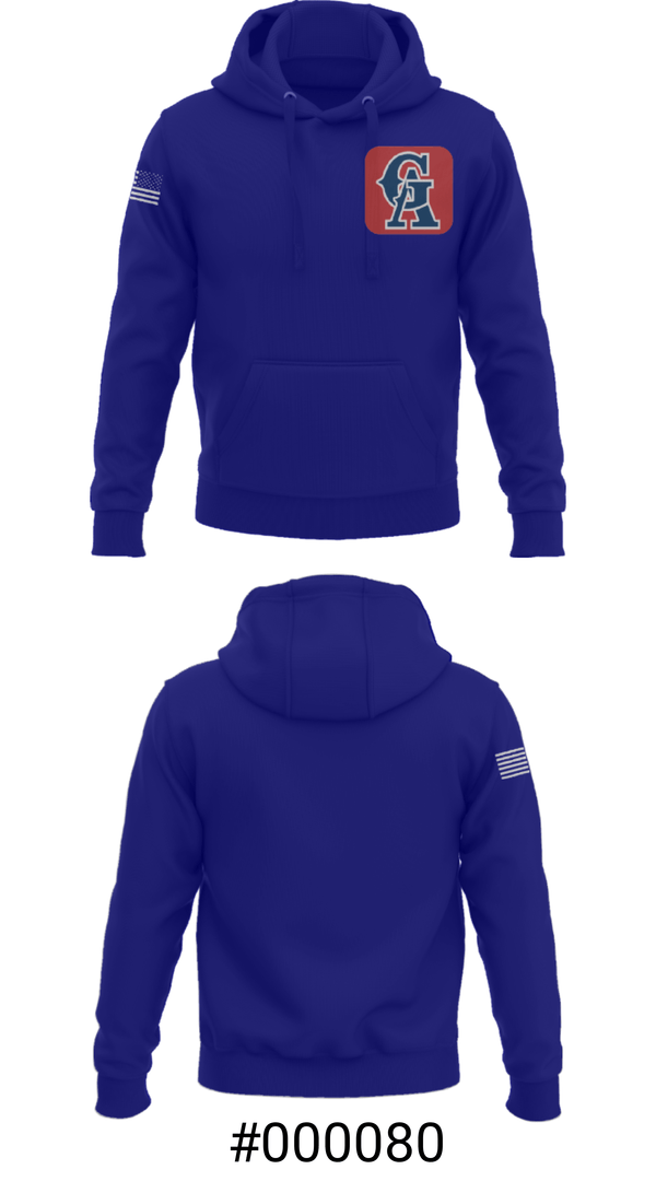 Hoodie, Glen Allen Youth Athletic Association Baseball, Baseball, Teamtime, Team time, sublimation, custom sports apparel, team uniforms, spirit wear, spiritwear, sports uniforms, custom shirts, team store, custom team store, fundraiser sports, apparel fundraiser
