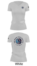 The Moss Tree Service 86074742 Women's Short Sleeve V-neck Shirt - 19