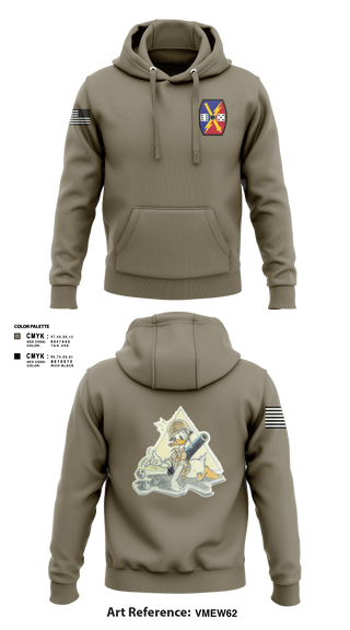 Hoodie, 222nd, National Guard, Teamtime, Team time, sublimation, custom sports apparel, team uniforms, spirit wear, spiritwear, sports uniforms, custom shirts, team store, custom team store, fundraiser sports, apparel fundraiser
