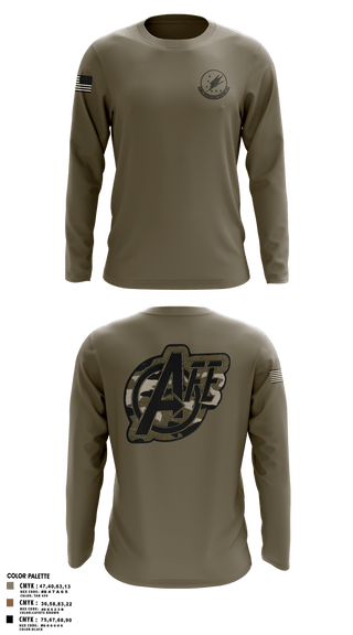 Long Sleeve Performance Shirt, 509 OSS, Air Force, Teamtime, Team time, sublimation, custom sports apparel, team uniforms, spirit wear, spiritwear, sports uniforms, custom shirts, team store, custom team store, fundraiser sports, apparel fundraiser