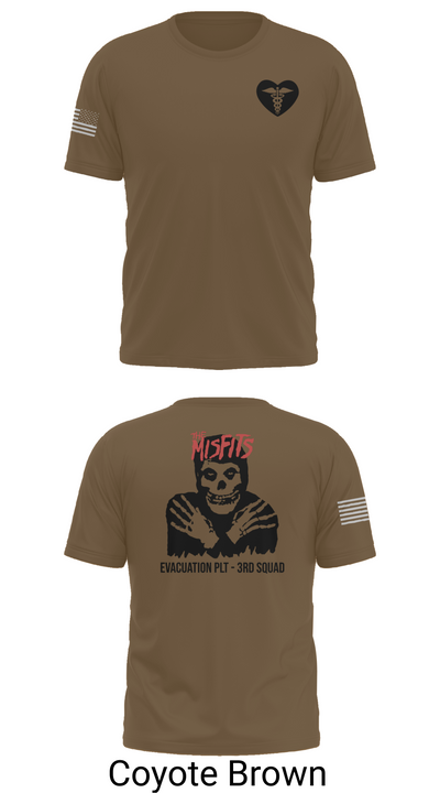 3rd squad 34801732 Old School Cotton Feel Shirt - 10