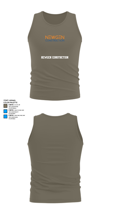 Newgen Constrction 18820013 Tank Top - 35