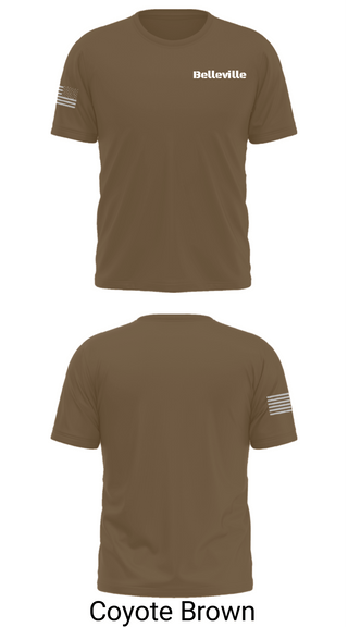 Short Sleeve Performance Shirt, Belleville, Police, Teamtime, Team time, sublimation, custom sports apparel, team uniforms, spirit wear, spiritwear, sports uniforms, custom shirts, team store, custom team store, fundraiser sports, apparel fundraiser