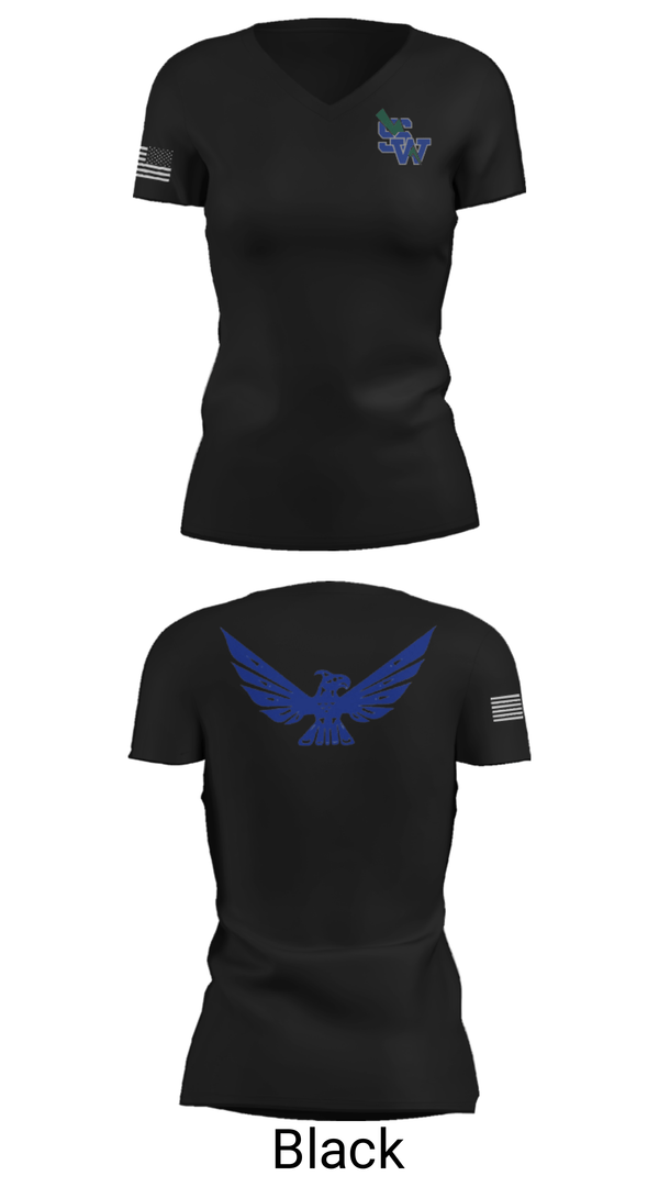 Women's Short Sleeve Vneck Shirt, Shorewood High School Softball, Softball, Teamtime, Team time, sublimation, custom sports apparel, team uniforms, spirit wear, spiritwear, sports uniforms, custom shirts, team store, custom team store, fundraiser sports, apparel fundraiser