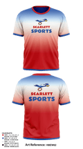 Scarlett Middle School Cross Country 8985739 Short Sleeve Performance Shirt - 41