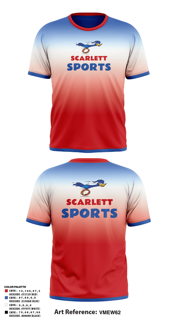Short Sleeve Performance Shirt, Scarlett Middle School Cross Country, Cross Country, Teamtime, Team time, sublimation, custom sports apparel, team uniforms, spirit wear, spiritwear, sports uniforms, custom shirts, team store, custom team store, fundraiser sports, apparel fundraiser