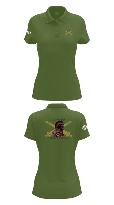 ALPHA ROCK 20137343 Women's Short Sleeve Performance Polo  - 55