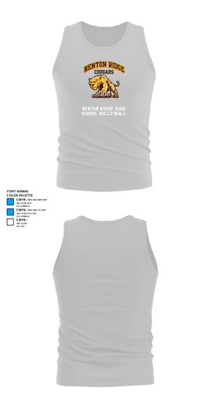 Tank Top, Kenton Ridge High School Volleyball, Women's Volleyball, Teamtime, Team time, sublimation, custom sports apparel, team uniforms, spirit wear, spiritwear, sports uniforms, custom shirts, team store, custom team store, fundraiser sports, apparel fundraiser
