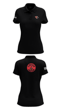 Lincoln High School Wrestling 87606479 Women's Short Sleeve Performance Polo  - 36