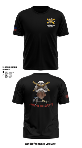 Short Sleeve Performance Shirt, Bravo 1-119th FA, , Teamtime, Team time, sublimation, custom sports apparel, team uniforms, spirit wear, spiritwear, sports uniforms, custom shirts, team store, custom team store, fundraiser sports, apparel fundraiser