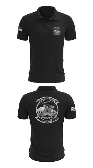 Short Sleeve Performance Polo, Executioners, , Teamtime, Team time, sublimation, custom sports apparel, team uniforms, spirit wear, spiritwear, sports uniforms, custom shirts, team store, custom team store, fundraiser sports, apparel fundraiser