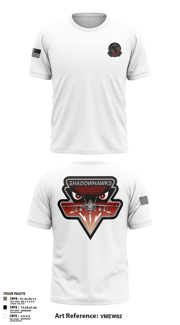 Old School Cotton Feel Shirt, VAQ-141, Navy, Teamtime, Team time, sublimation, custom sports apparel, team uniforms, spirit wear, spiritwear, sports uniforms, custom shirts, team store, custom team store, fundraiser sports, apparel fundraiser