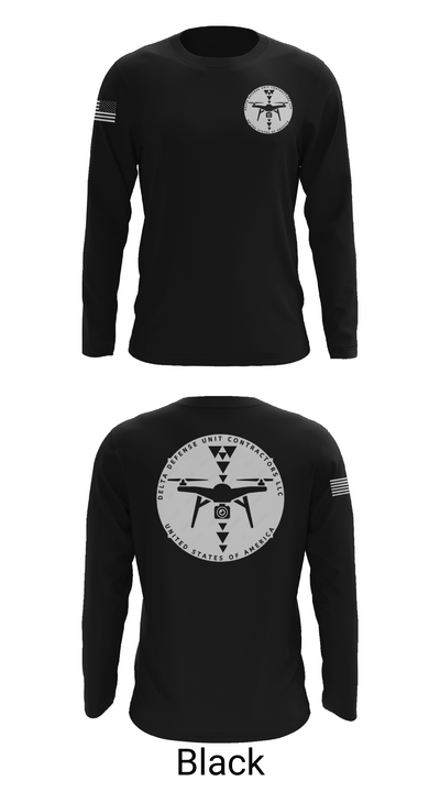 Delta Defense Unit 32292143 Long Sleeve Performance Shirt - 25