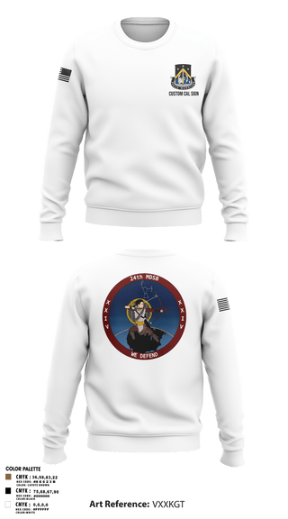 Crew Neck Sweatshirt, 24th MDSB, , Teamtime, Team time, sublimation, custom sports apparel, team uniforms, spirit wear, spiritwear, sports uniforms, custom shirts, team store, custom team store, fundraiser sports, apparel fundraiser