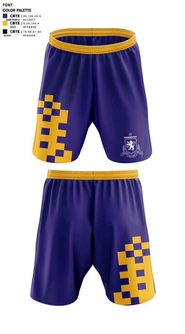 Athletic Shorts With Pockets, Lions, Spirit Store, Teamtime, Team time, sublimation, custom sports apparel, team uniforms, spirit wear, spiritwear, sports uniforms, custom shirts, team store, custom team store, fundraiser sports, apparel fundraiser
