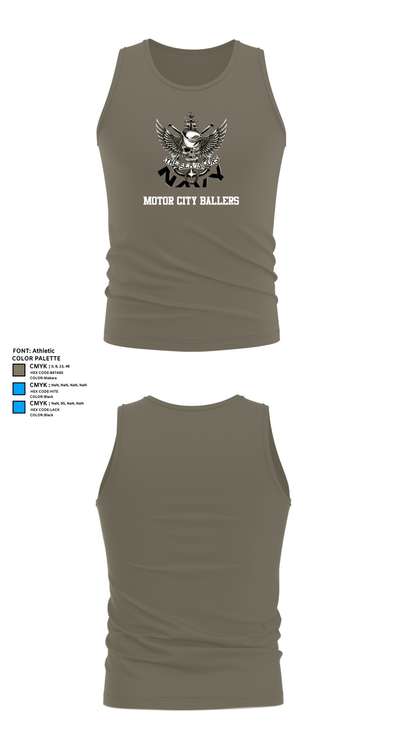 Tank Top, Motor City Ballers, Men's Basketball, Teamtime, Team time, sublimation, custom sports apparel, team uniforms, spirit wear, spiritwear, sports uniforms, custom shirts, team store, custom team store, fundraiser sports, apparel fundraiser