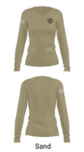 Orange Beach Police Department 96340992 Women's Long Sleeve V-neck Shirt - 92