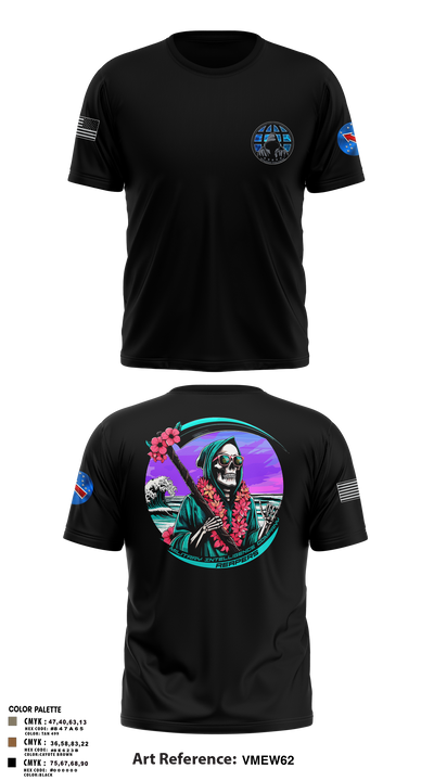REAPERS, FT SHAFTER 63519061 Short Sleeve Performance Shirt - 3