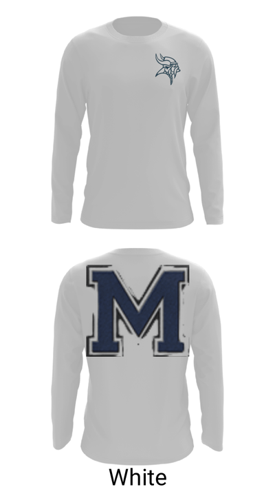 Marysville High School Cheer 26495942 Long Sleeve Performance Shirt - 7