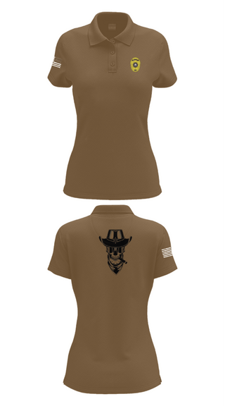 Womens Short Sleeve Performance Polo, Charlie Squad, Police, Teamtime, Team time, sublimation, custom sports apparel, team uniforms, spirit wear, spiritwear, sports uniforms, custom shirts, team store, custom team store, fundraiser sports, apparel fundraiser