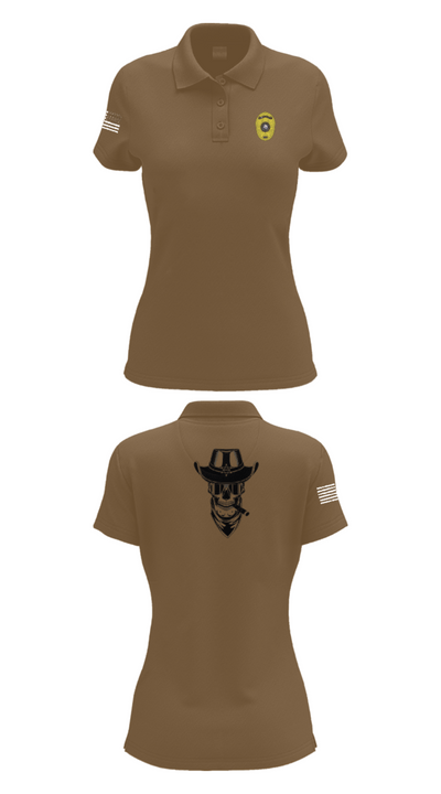 Charlie Squad 89952871 Women's Short Sleeve Performance Polo  - 14